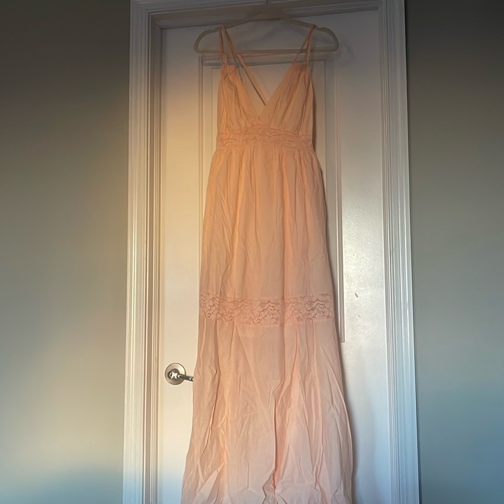 Wishlist, apparel, blush pink dress